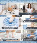 MuddyMate electric dog paw cleaner with rotating silicone bristles